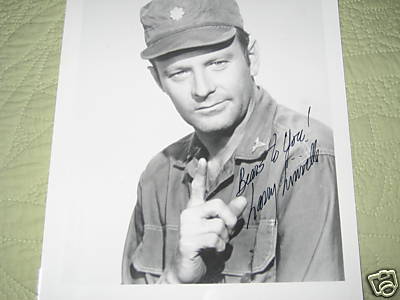 Autographed Photo of Larry Linville