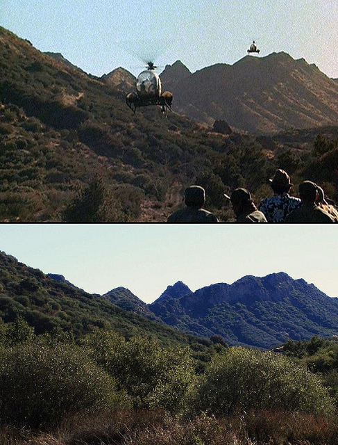 The M*A*S*H Mountains: Then and Now