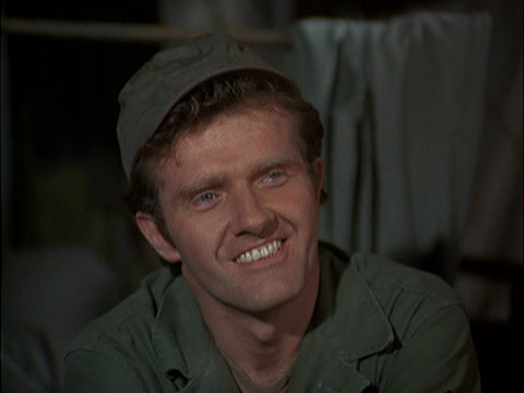 An image of actor Paul Jenkins from the M*A*S*H episode The Moose