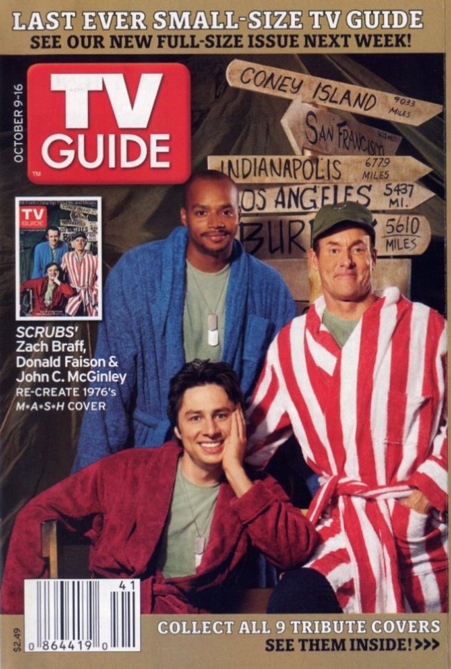 2005 Scrubs TV Guide Cover