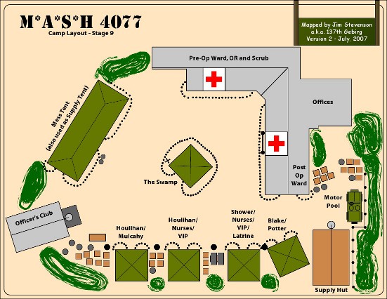 Camp Layout - Stage 9