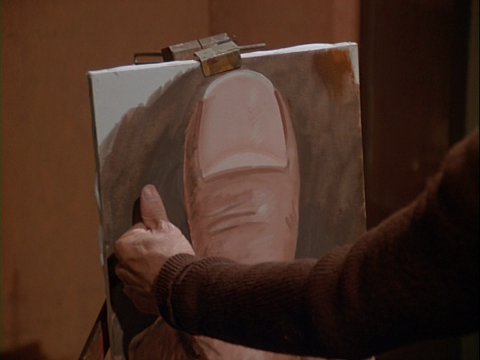 Colonel Potter's Painting of His Thumb from They Call the Wind Korea