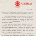 CBS Press Release (Page 1)