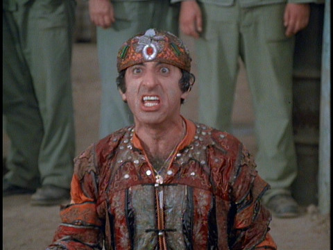 Klinger drenched in gasoline