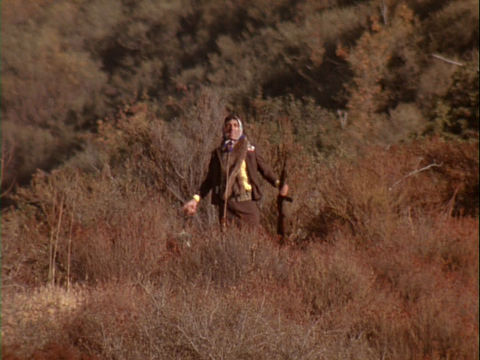 Klinger in the weeds near the 4077th