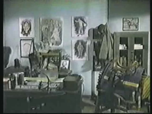 Still from the AfterMASH episode Chief of Staff showing Potter's office.