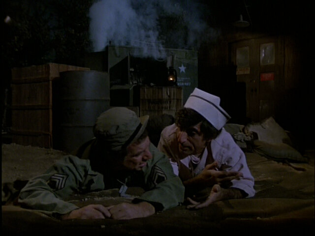 Still from the MASH episode Good-Bye, Radar (Part 1)