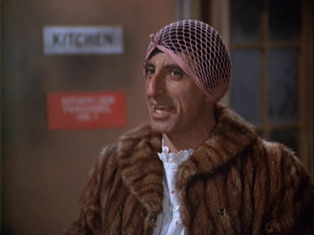 Still from the MASH episode The Party showing Klinger.