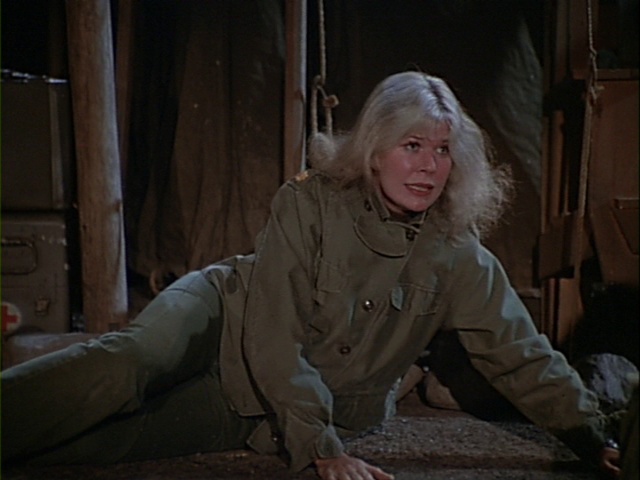 Still from the MASH episode Dear Sis showing Margaret.