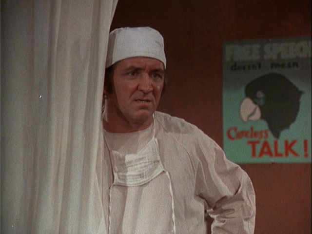 Still from the MASH episode Temporary Duty showing Roy Dupree.
