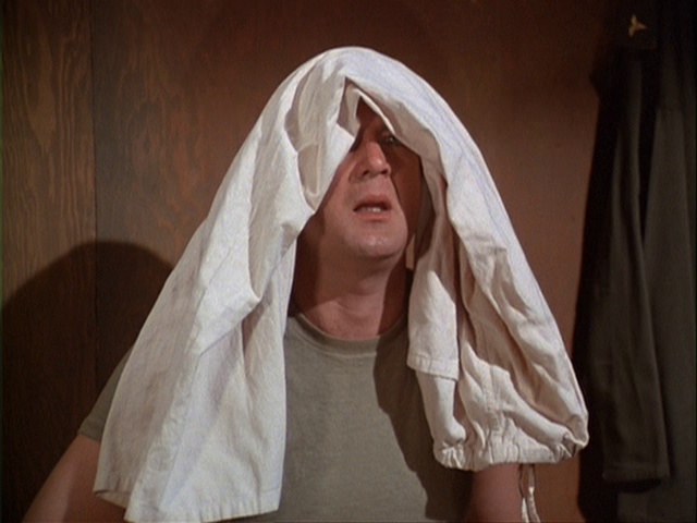 Still from the MASH episode Patent 4077 showing Charles.