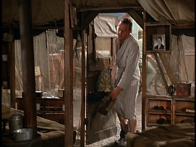 Still from the MASH episode Margaret's Engagement showing Frank.