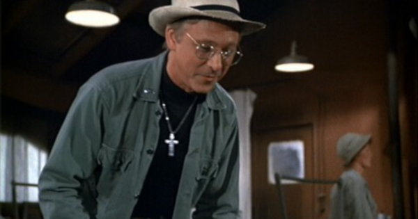 Partial still from an unidentified episode of MASH.