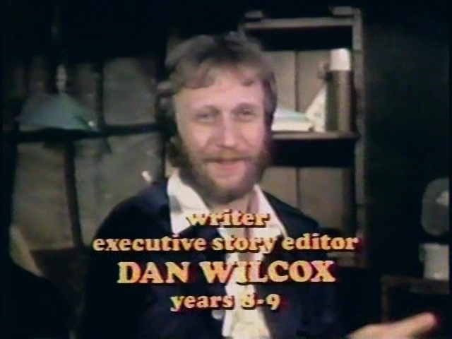 Still from the 1981 PBS documentary Making MASH showing Dan Wilcox.