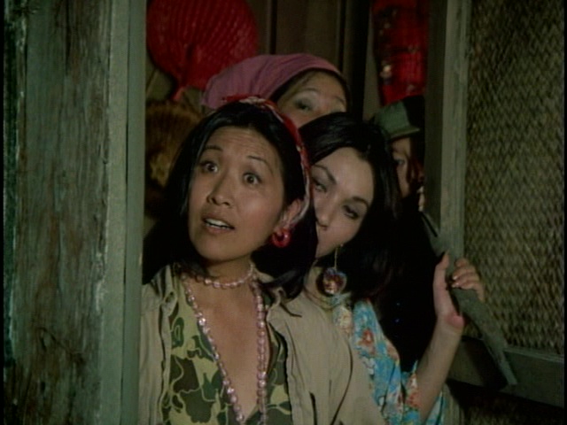 Still from the MASH episode Bug Out showing Eileen Saki.