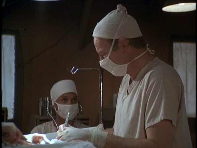 Still from the MASH episode 38 Across.