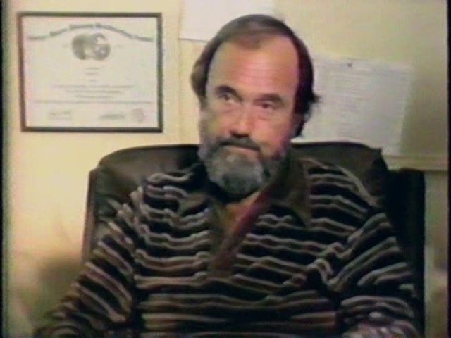 Screenshot of Burt Metcalfe from the 1981 PBS documentary "Making M*A*S*H."