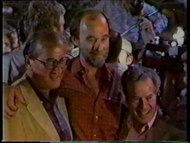 Larry Gelbart, Burt Metcalfe, and Gene Reynolds