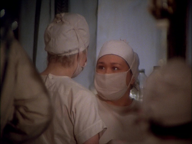 Kellye Nakahara in the M*A*S*H episode Hot Lips and Empty Arms