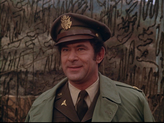 Still showing Stuart Margolin as Major Robbins from the episode Operation Noselift