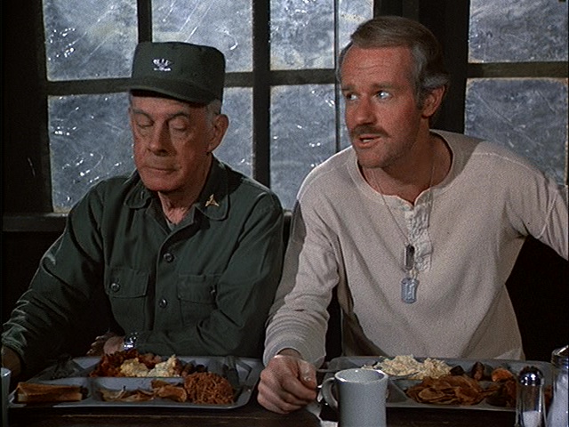 Still from an unidentified episode of M*A*S*H.