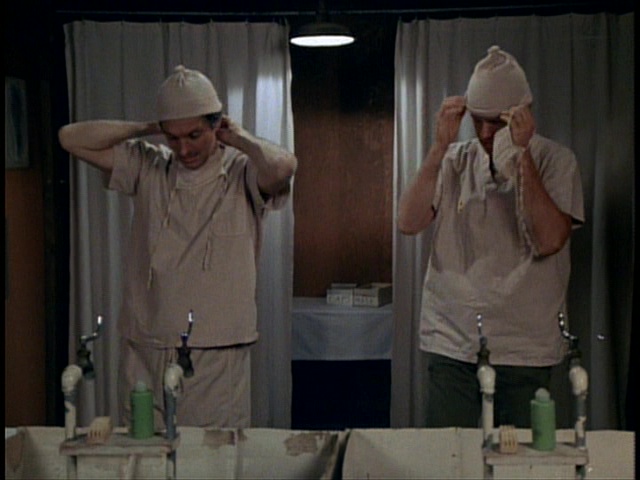 Still from an unidentified episode of M*A*S*H.