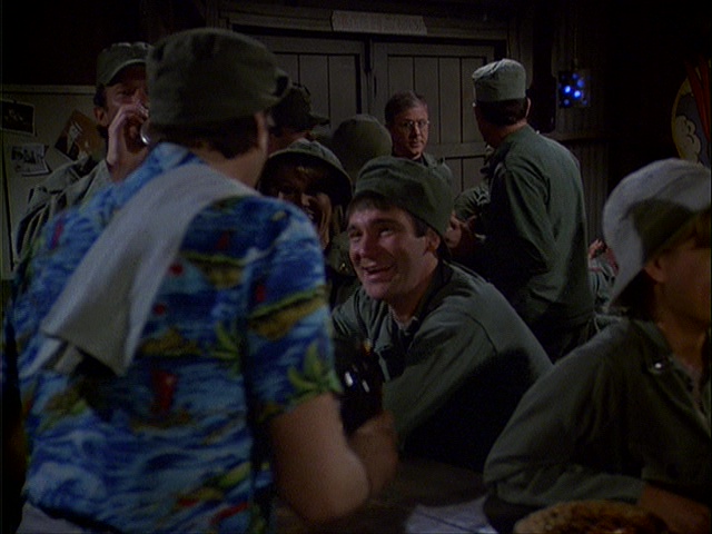 Still from an unidentified episode of M*A*S*H.