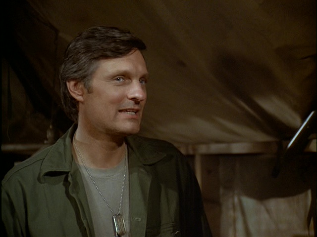 Still from an unidentified episode of M*A*S*H.