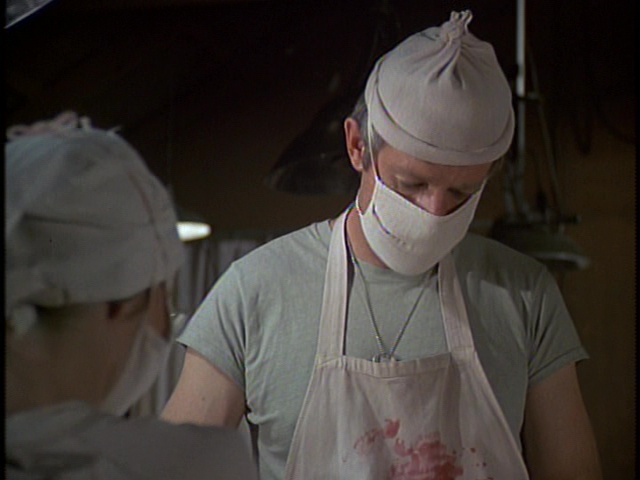 Still from an unidentified episode of M*A*S*H.