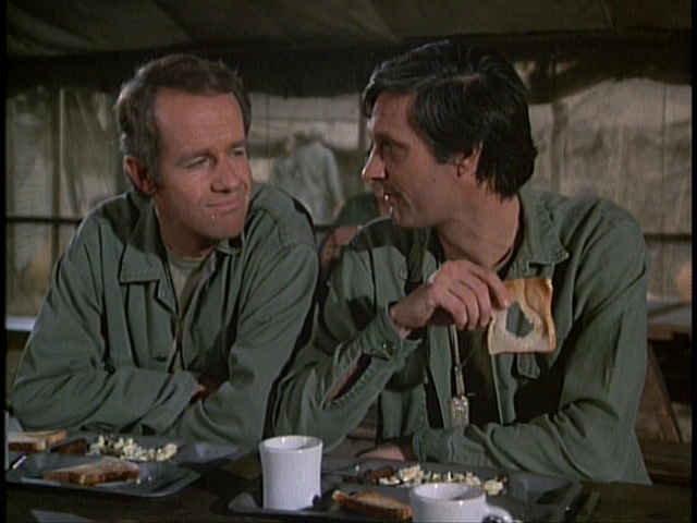 Still from an unidentified episode of M*A*S*H.