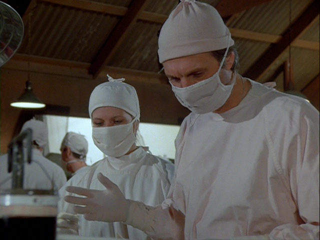 Still from an unidentified episode of M*A*S*H.