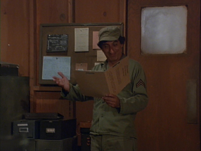 Still from an unidentified episode of MASH.